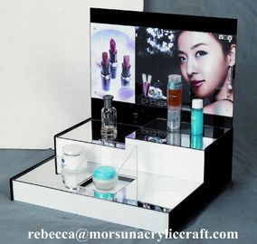 High grade table top acrylic cosmetic display stand