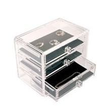 Quick Delivery Acrylic Jewelry Box With customer's Logo