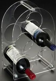 High Quality Beautiful Shape 2 Bottle Acrylic Wine Racks
