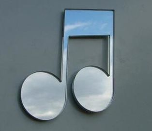 High Quality Music Symbol Shape Acrylic Mirror Sheets