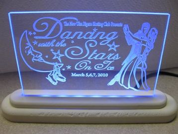 Edge - Lit Flashing Pattern Acrylic Signs Letters