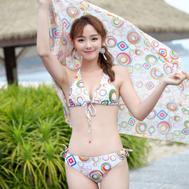 2018 Hot Sale High School Girls 3-Pieces Swimwear