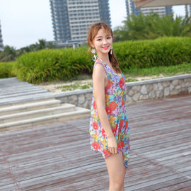 Best Design Young Girl Polyester Fabric Swimwear