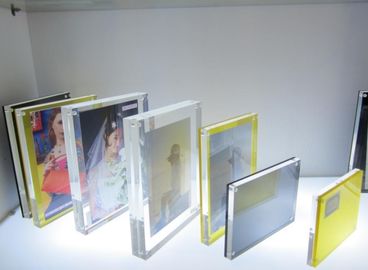 Square / Rectangle Custom Acrylic Products , clear acrylic photo frames