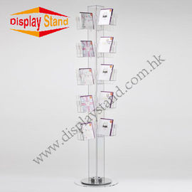 Promotional POP Clear Acrylic Display Stand , Advertising Display Shelf