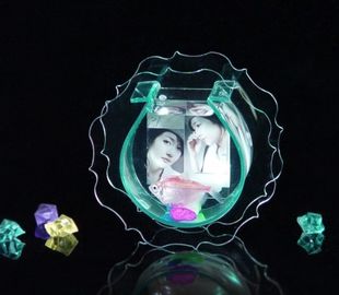 Custom PMMA / Acrylic Photo Frames , Fashionable Acrylic Clear Fish Aquarium