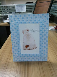 Decorative Table Top 3D Acrylic Photo Frames With Magnet And Screen Print