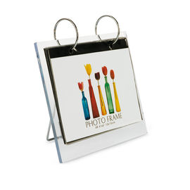 Clear Desktop Acrylic Calendar Holder Display With Custom Logo