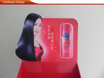 Stable Vertical Cardboard Display Stands With Pantone Color