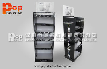 Custom LED Bulbs Cardboard Display Stands With eye-catching printing