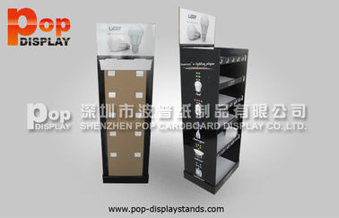 Custom LED Bulbs Cardboard Display Stands With eye-catching printing