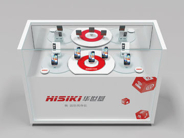 Advertising table top Acrylic Display Stands with hooks 120*2200*200mm