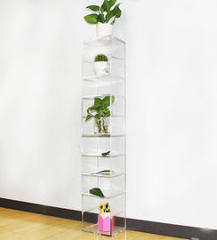 Home Decorative Clear Free Standing Flower Acrylic Display Stands 120*2200*200mm