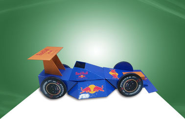 Paper Cardboard Point Of Sale Display Stands Display Models for RED BULL Racing Car