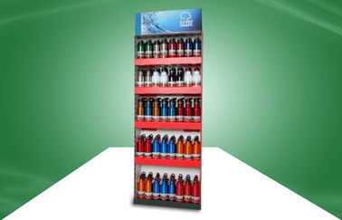 Two side show  Cardboard Free Standing Display Units  For Home