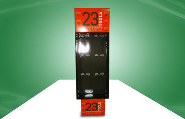 Heavy Duty / Stable Cardboard Free Standing Display Units Floor Displays for Tools