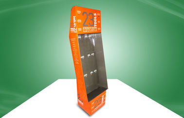 Heavy Duty / Stable Cardboard Free Standing Display Units Floor Displays for Tools