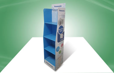 Four shelf Cardboard Free Standing Display Units with UV Coating