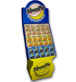 Advertising Supermarket Promotion Floor Cardboard Display Standing for Products