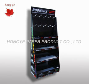 Custom Supermarket Retail Cardboard Display Stands With Hook