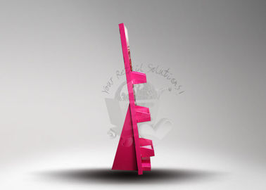 Matt Lamination 3 Tier Advertising Cosmetic Display Stands for Supermarket