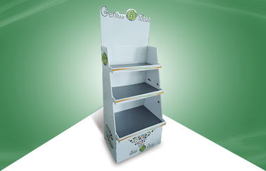 Adjustable Shelf POP Cardboard Display Cardboard Display Stand for Beauty Care Products