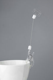 Plastic Shelf Pop Clip Sign Holders PS stand up plastic sign holders