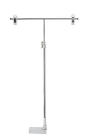 Store Shelf Metal Magnetic Sign Holders , Adjustable Height Pop Display Stand