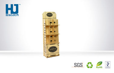 Custom Top Grade Beautiful Cardboard Magazine Display Stand with SGS , ISO , RoHs