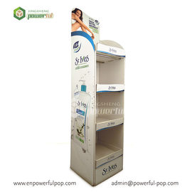 Cardboard Promotion Display for Body Lotions, Cardboard Pop Displays