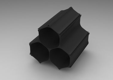 Aluminum Black Wine Display Stands , Hotel Custom Wine Racks