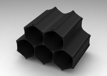 Drink Rack Shop Furniture , Honeycomb Structure Store Fixture