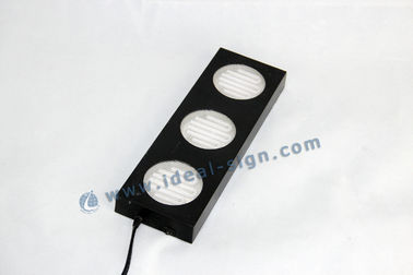 LED Acrylic Liquor Bottle Display Standing / Glorifier PS Injection Plastic Case