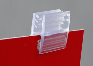Customized Sign Holder Double Clip Sign Connector PVC Holder Transparent clamps