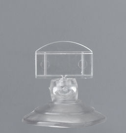 Round Base﻿﻿ Retail Sign Holders / Price Tag Holder Clip , Adjustable Head