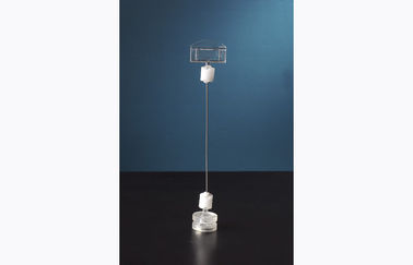 Clear Retail Sign Holders Stand