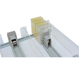 Food Supermarket Shelf Pusher , Plastic Retail Sign Holders