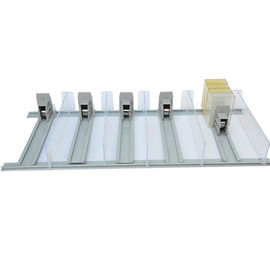 Food Supermarket Shelf Pusher , Plastic Retail Sign Holders