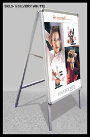 Advertising double sided Aluminium display stand , poster stand A board