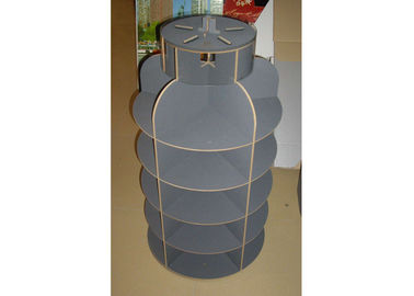 Customized MDF, wood Corrugated POP Displays with cases for supermarket