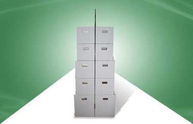 Five Shelf Double - face - show Cardboard display racks for Home Products