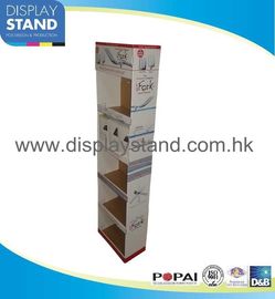 Paper Point of Salese Sidekick Cardboard Display Stands with 5 Shelves
