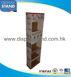 Paper Point of Salese Sidekick Cardboard Display Stands with 5 Shelves