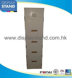 Paper Point of Salese Sidekick Cardboard Display Stands with 5 Shelves