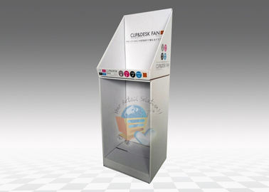 Shiny Coating Cup Cardboard Display Stand Retail Advertising
