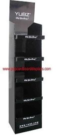 4 Tiers Strong Cardboard Display Stand With Offset Printing , Screen Printing