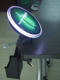 Acrylic Budweiser Bar Top Bottle Opener With Light Up Display Custom