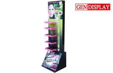 Custom Cardboard Cosmetic Display Stands For Mascara Promotion