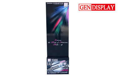 Custom Cardboard Cosmetic Display Stands For Mascara Promotion