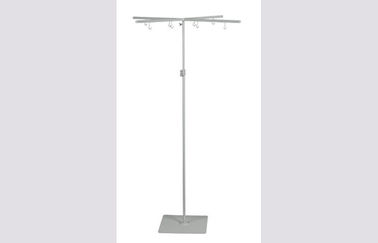 Floor Sign Display Holders Metal Electroplate For Supermarket , Store